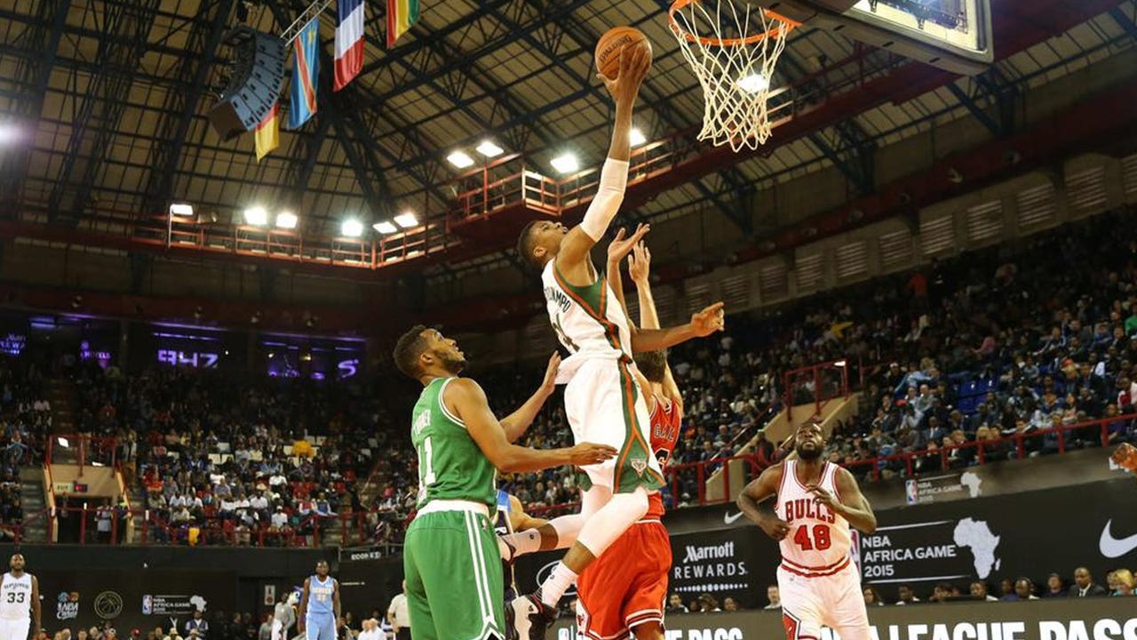 Bucks' Antetokounmpo stars in NBA's Africa exhibition game
